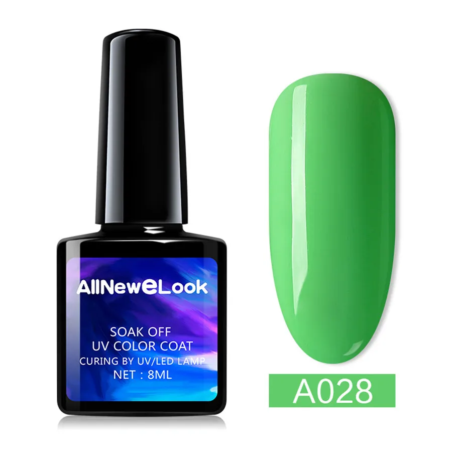 Allneweluk зеленый УФ гель для ногтей Vernis Полупостоянный Рождественский дизайн