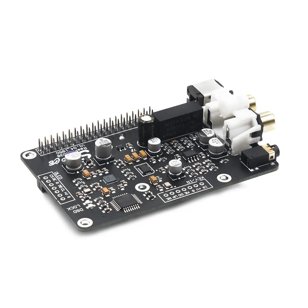 R38 ES9038 Q2M цифрового вещания сетевой плеер Raspberry Pi DAC I2S 384K DSD 128 с металлический чехол