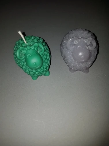 Для дня рождения и свадьбы ягненка Силиконовые свечи DIY силиконовая форма для