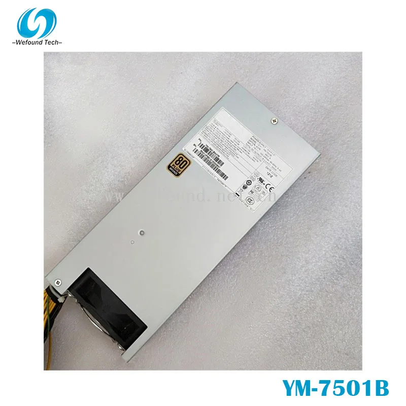 100% рабочий блок питания для Φ 500W 2U 80PLUS, высокое качество, полностью протестировано, быстрая доставка