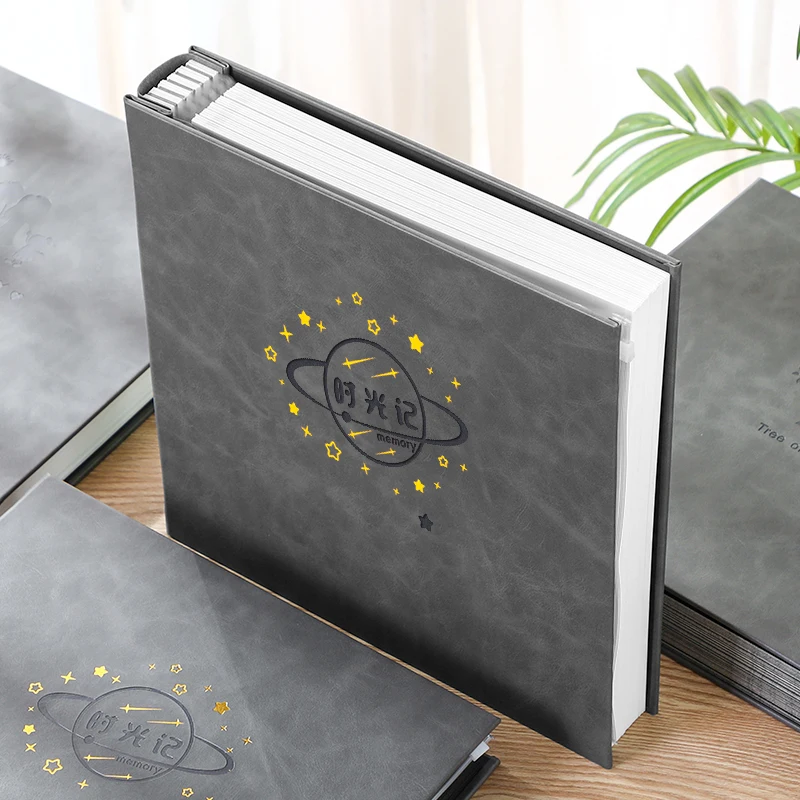 

PA49 Photo album diy photo album this manual self-made paste-coated family large-capacity couple baby growth