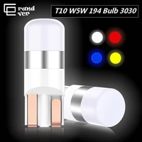 2pcs t10 led turn side light w5w 194 bulb 3030 car accessories clearance lights reading lamp license plate lights for auto 12v