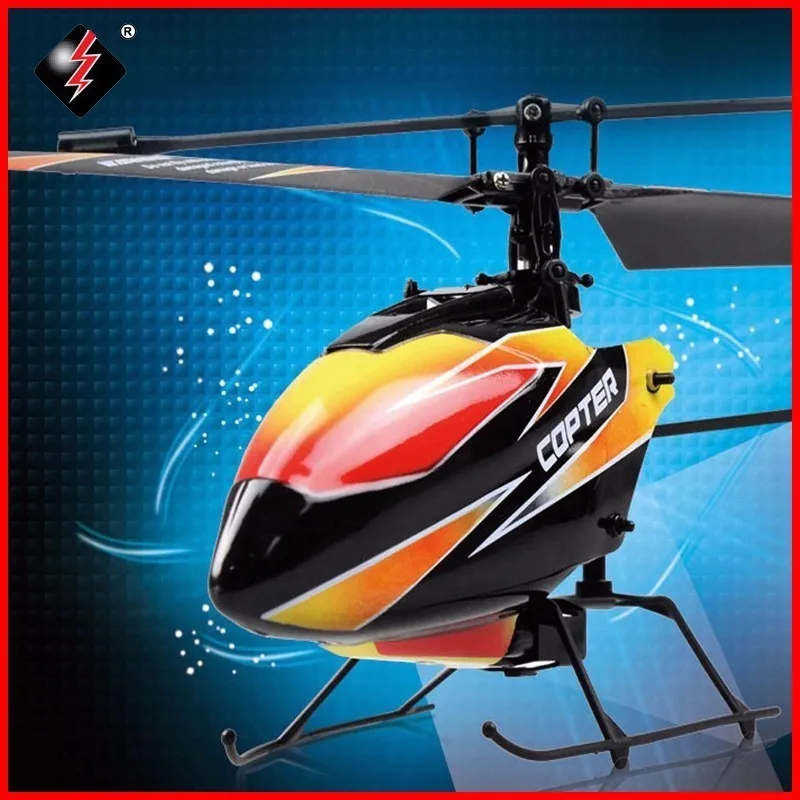 Оригинальный вертолет WLtoys V911 на радиоуправлении 2 4 ГГц канала Дрон с