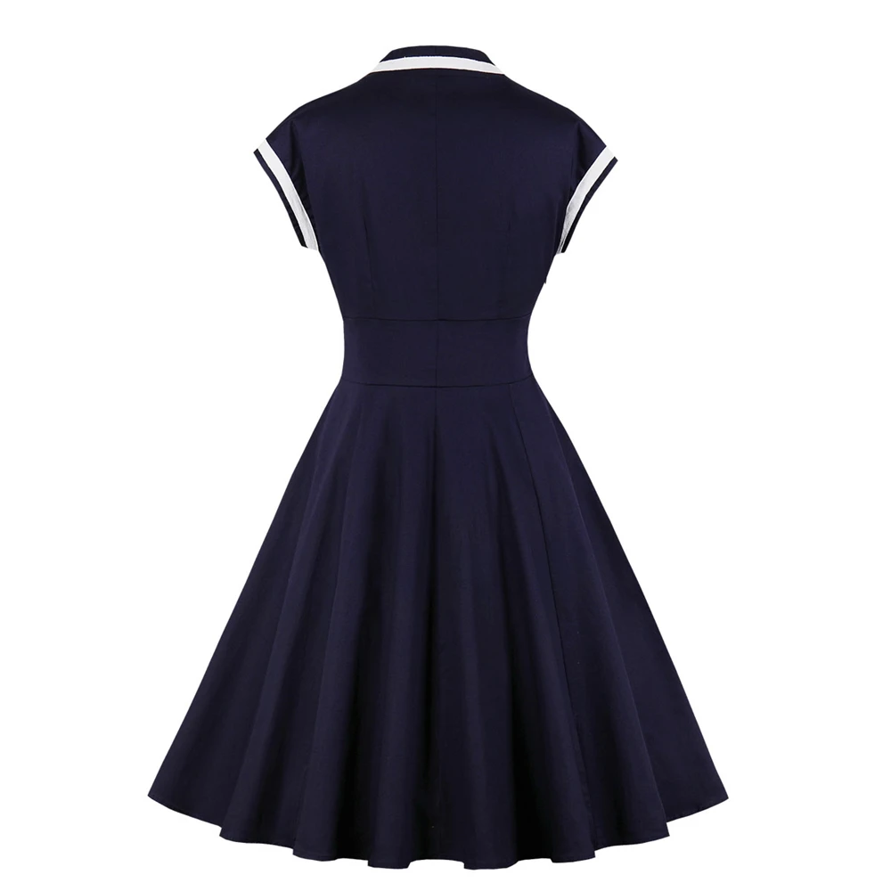 Woman Vintage A-Line Dress Plus Big Size Side Striped Summer Dresses Fashion V-neck Sleeveless Sundress Casual Simple Vestidos | Женская
