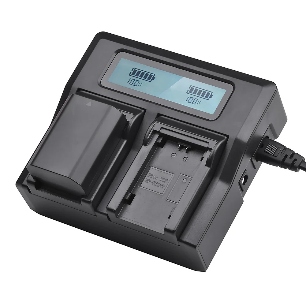 NP-FZ100 NP FZ100 зарядное устройство для камеры Быстрый двойной + USB выход подходит Sony