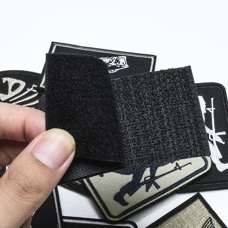 Вышитая ткань для костюма наклейки с изображением Иисуса Христа и рыбы вышитая