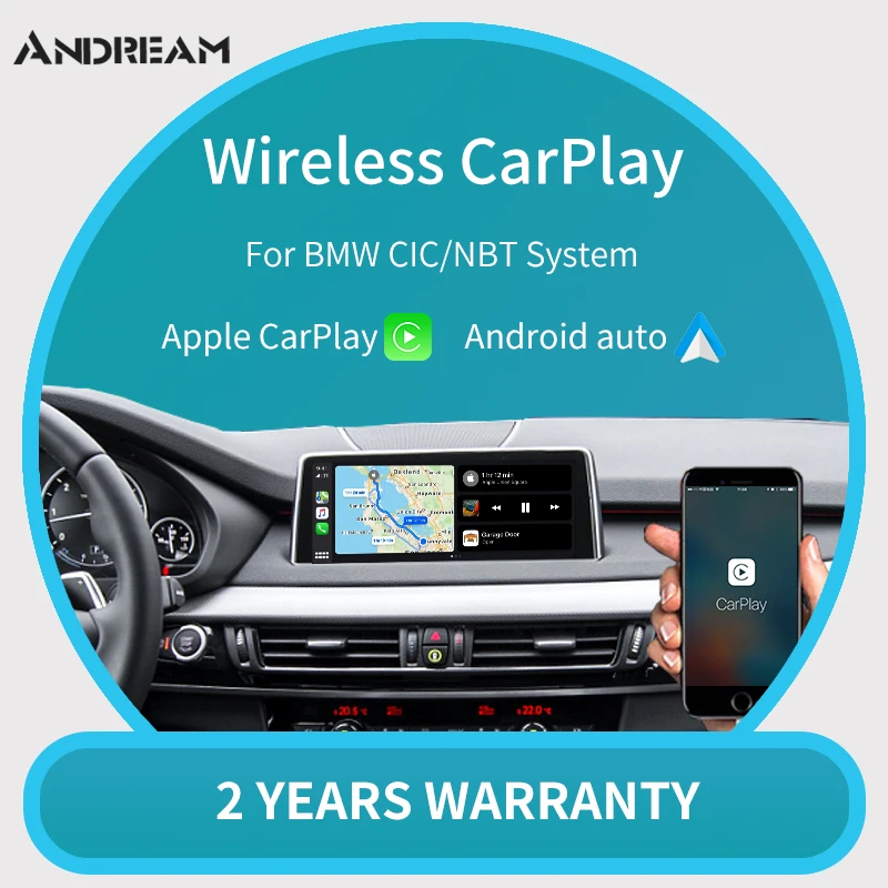 Автомобильный мини модуль Airplay Mirrorlink автомобильный для BMW 1/2/3/4/5 X1/X2/X3/X4/X5/X6 CIC/NBT