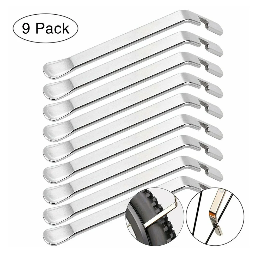 

120mm Mountain Bike Iron Tire Spudger Leverage Tire Lever Tool High-Strength Ultra-Light Bicycle Tire Repair Tool