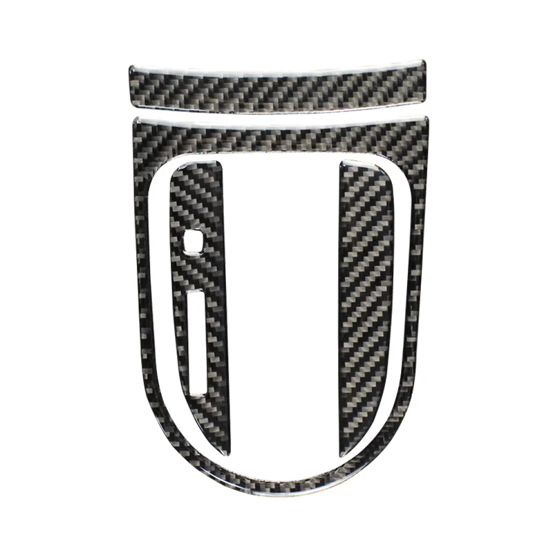 

Cool2021 в течение 15-19 Ford Mustang изменение внутреннее покрытие из углеродного волокна Шестерни переключения Sti головы Накладка аксессуары светиль...