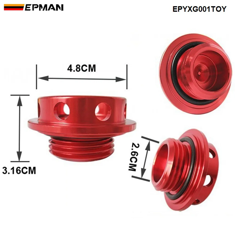 Limited Edition Billet Aluminum Engine Oil Filter Cap Fuel Tank Cover Plug For Toyota EPYXG001TOY | Автомобили и мотоциклы