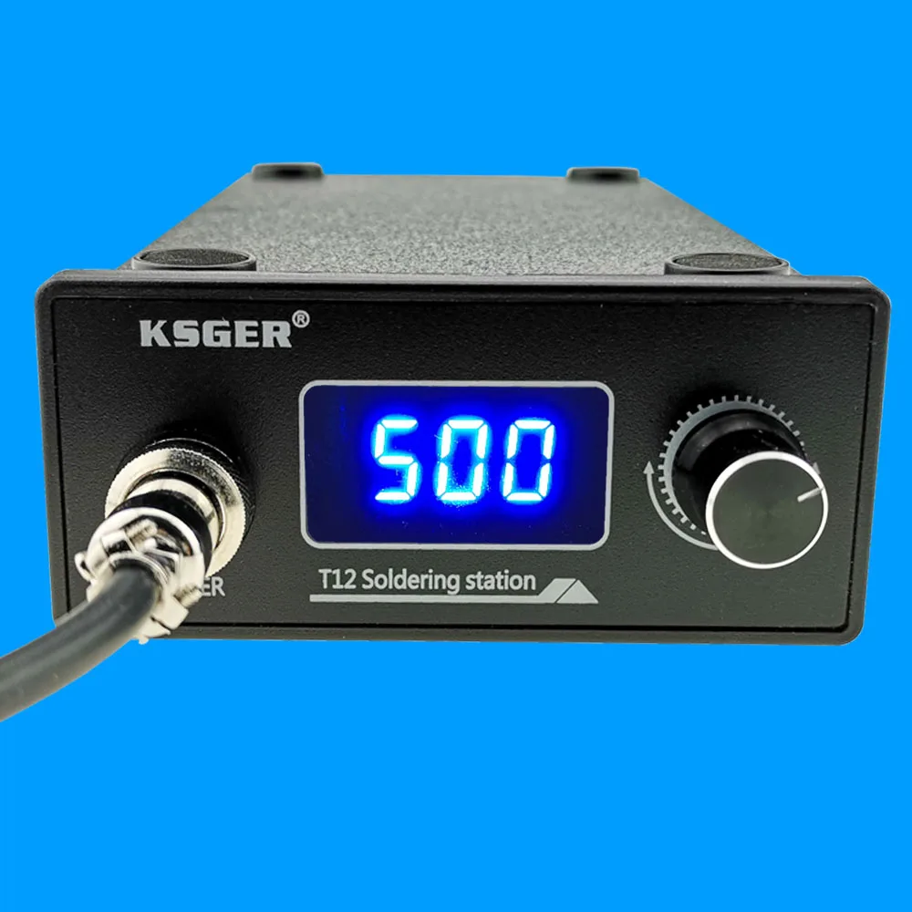 KSGER T12 STM32 цифровая паяльная станция T12 железные наконечники автоматическое повышение температуры сна быстрый нагрев 907 ABS Ручка DIY Инструменты