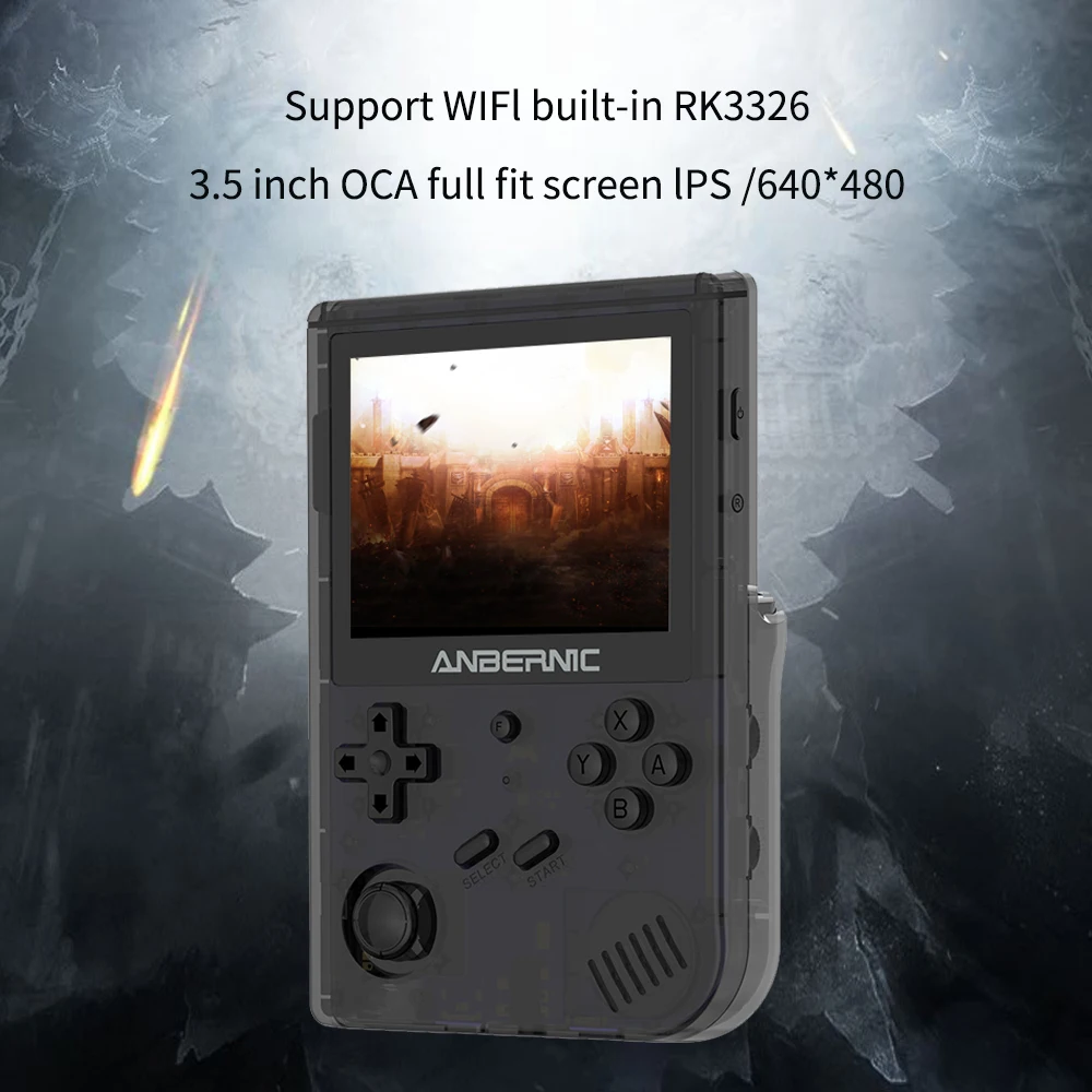 

ANBERNIC RG351V вертикальный ручной ретро Wi-Fi онлайн подключи и играй видеоигры симулятор портативная Подарочная игровая консоль