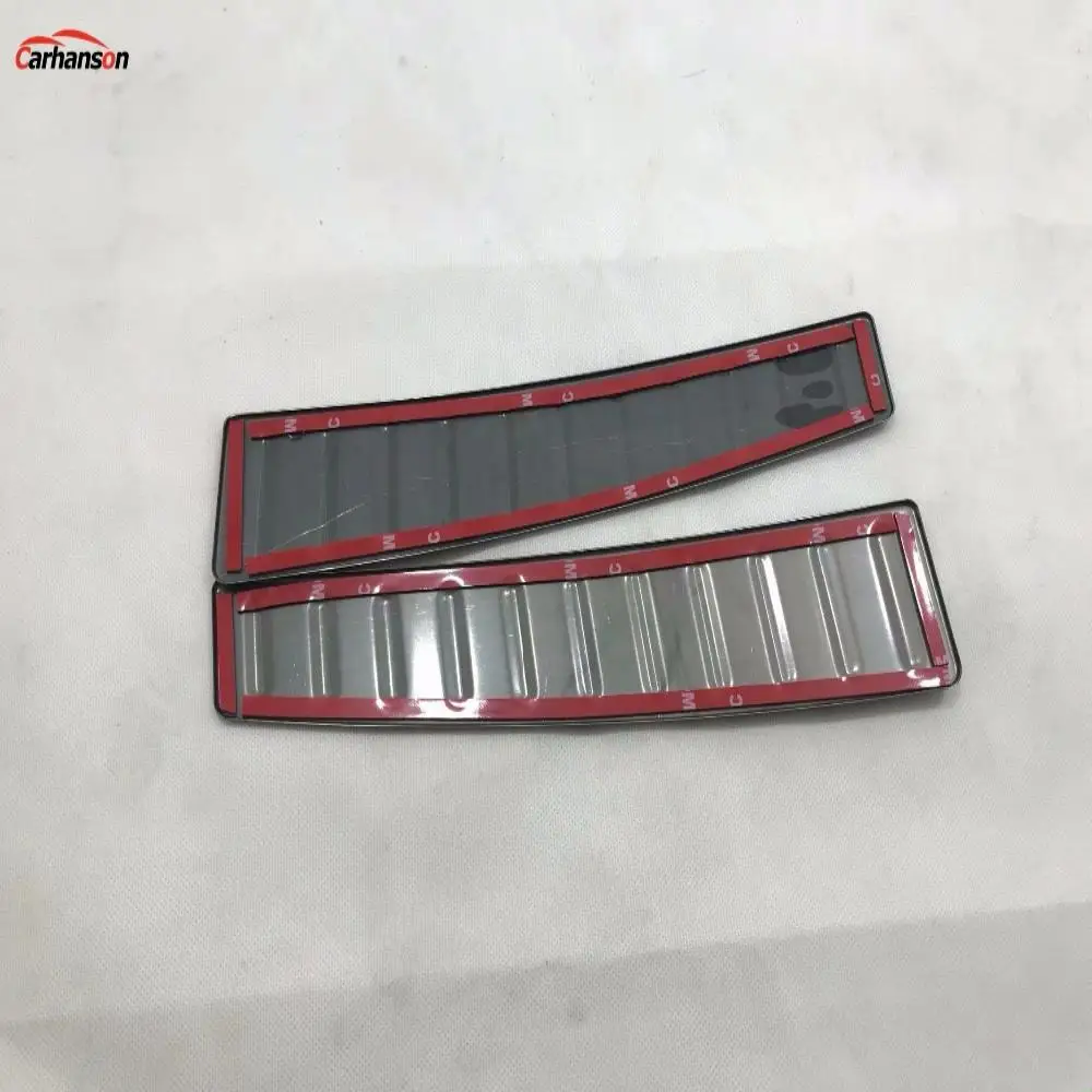 Для Tesla Model S автомобильные стильные аксессуары из нержавеющей стали задний