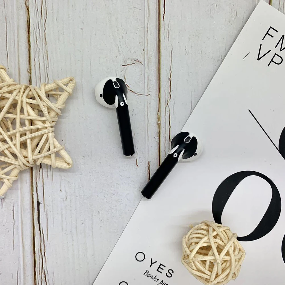 Фото Защитная пленка для наушников Airpods защита от пыли наклейка из ПВХ беспроводных Защитная пленка для наушников Airpods защита от пыли наклейка из ПВХ беспроводных