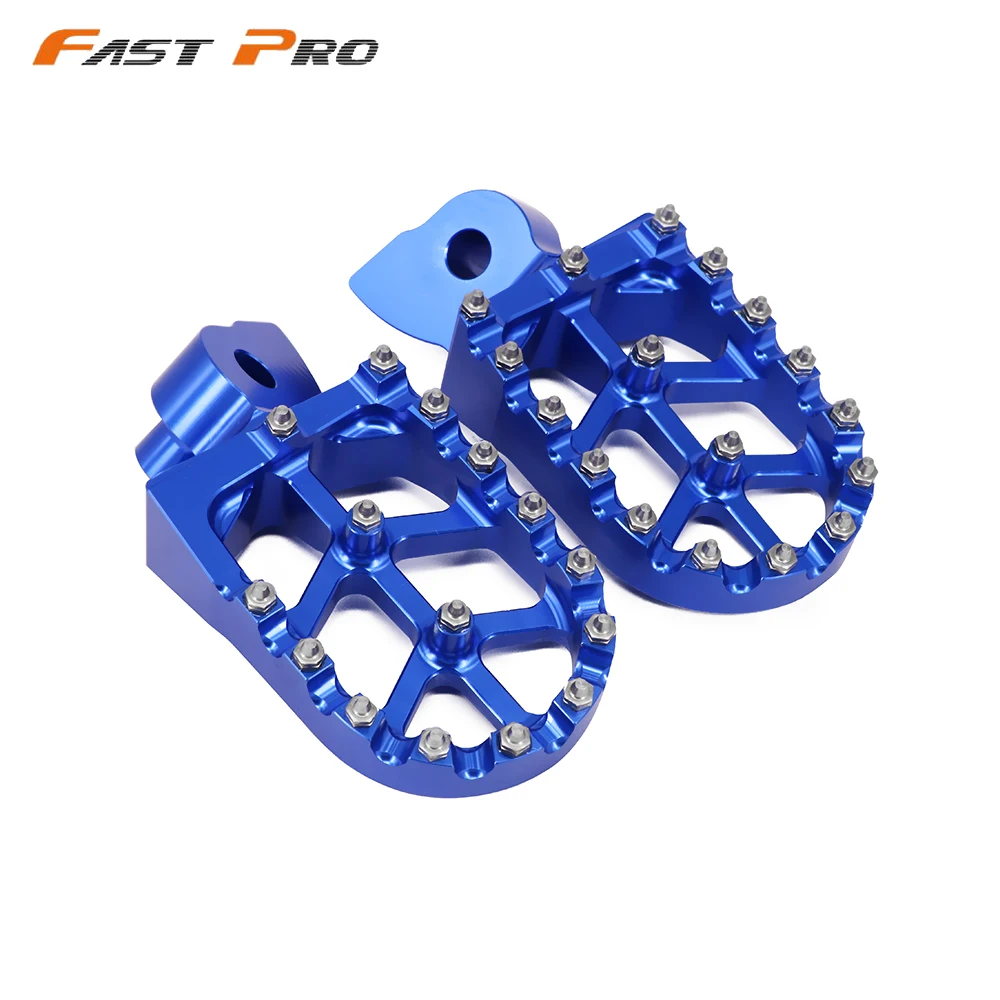 Фото Подножки CNC для Husqvarna 50 125 250 300 350 400 450 510 CR SM SMR TC TE WR TXC 1999-2013 OFF ROAD №1