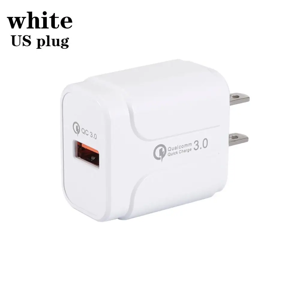 Qi Беспроводной Зарядное устройство Подставка Quick Charge 2,0 Qi Беспроводная зарядка Зарядное устройство в качестве мобильного телефона Подставка Поддержка для samsung Galaxy S9/8/7/Vista IPhone X/8 - Цвет: QC3.0 US