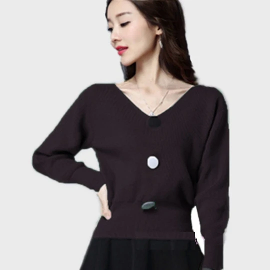 Красный корейский Новинка Осень-зима 2022 офисный женский жилет пуловер мягкий