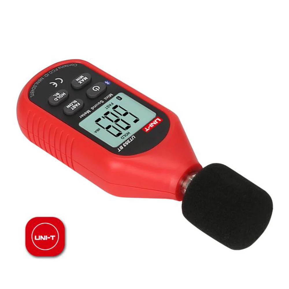 UNI-T UT353BT измеритель уровня звука цифровой Bluetooth Шум метр тестер 30-130dB децибел
