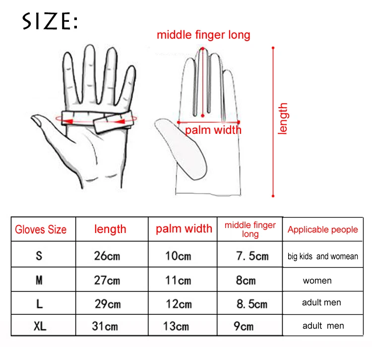 Профессиональные Водонепроницаемые теплые лыжные перчатки AS FISH для всех