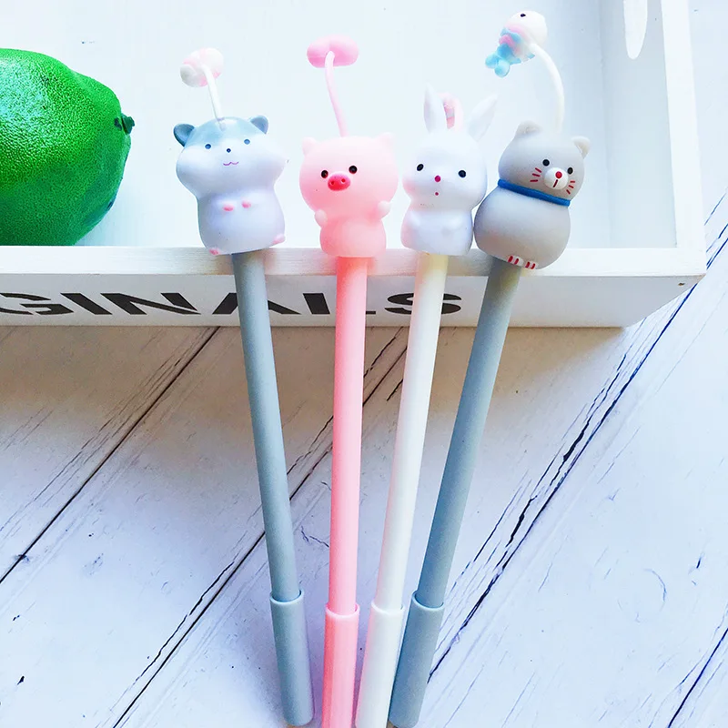 20 шт. Pet розового цвета с героями из мультфильма Свинка Пеппа силиконового геля