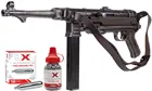 Автоматическая сублимационная машина Umarex Weathered MP40, BB-пистолет в комплекте с 1500 BBS и 12 картриджами CO2, металлическая Оловянная настенная пластина