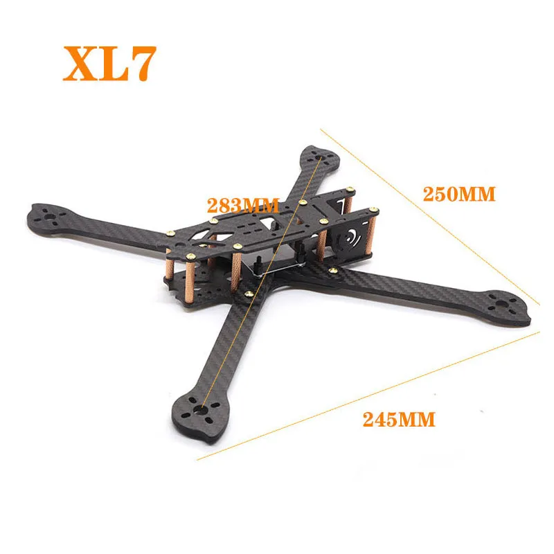 HSKRC 3K Carbon Fiber XL5 V2 232 мм XL6 283 XL7 294 XL8 360 True X 5 6 7 8 дюймов X328 FPV рама для фристайла