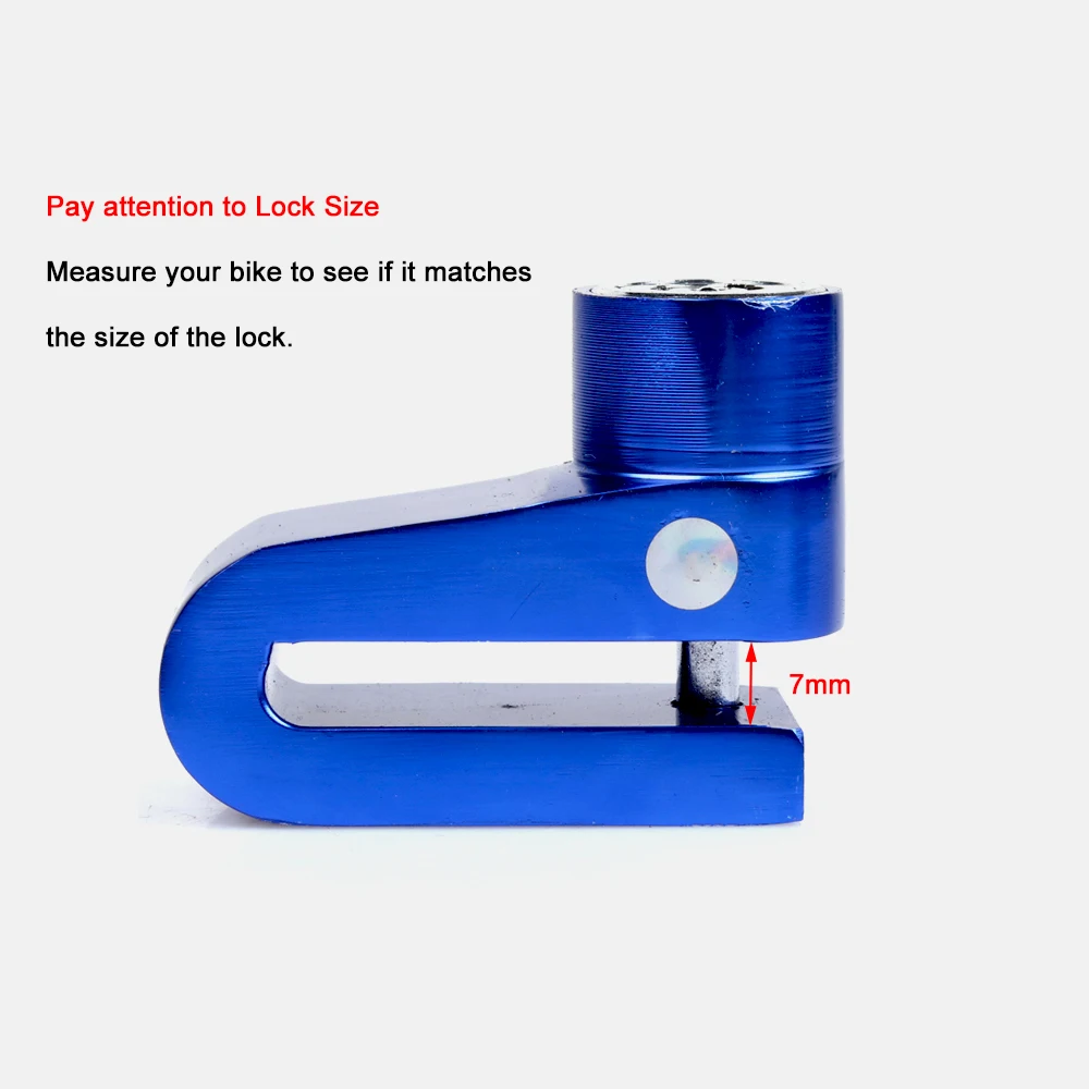 Противоугонная Блокировка Дискового Тормоза Для Мотоциклов Скутер Велосипедов