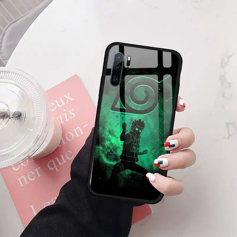 

Naruto Rock Bruce Lee Cartoon Phone Case Tempered glass For Huawei Honor 7A 8X 9 10 v10 P30 20 9 10 Pro Plus Lite mate 10 20 pro