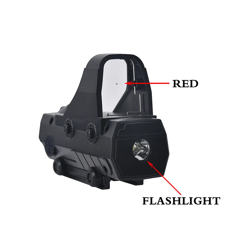 Игрушечный пистолет прицел охотничья оптика голографическая красная точка