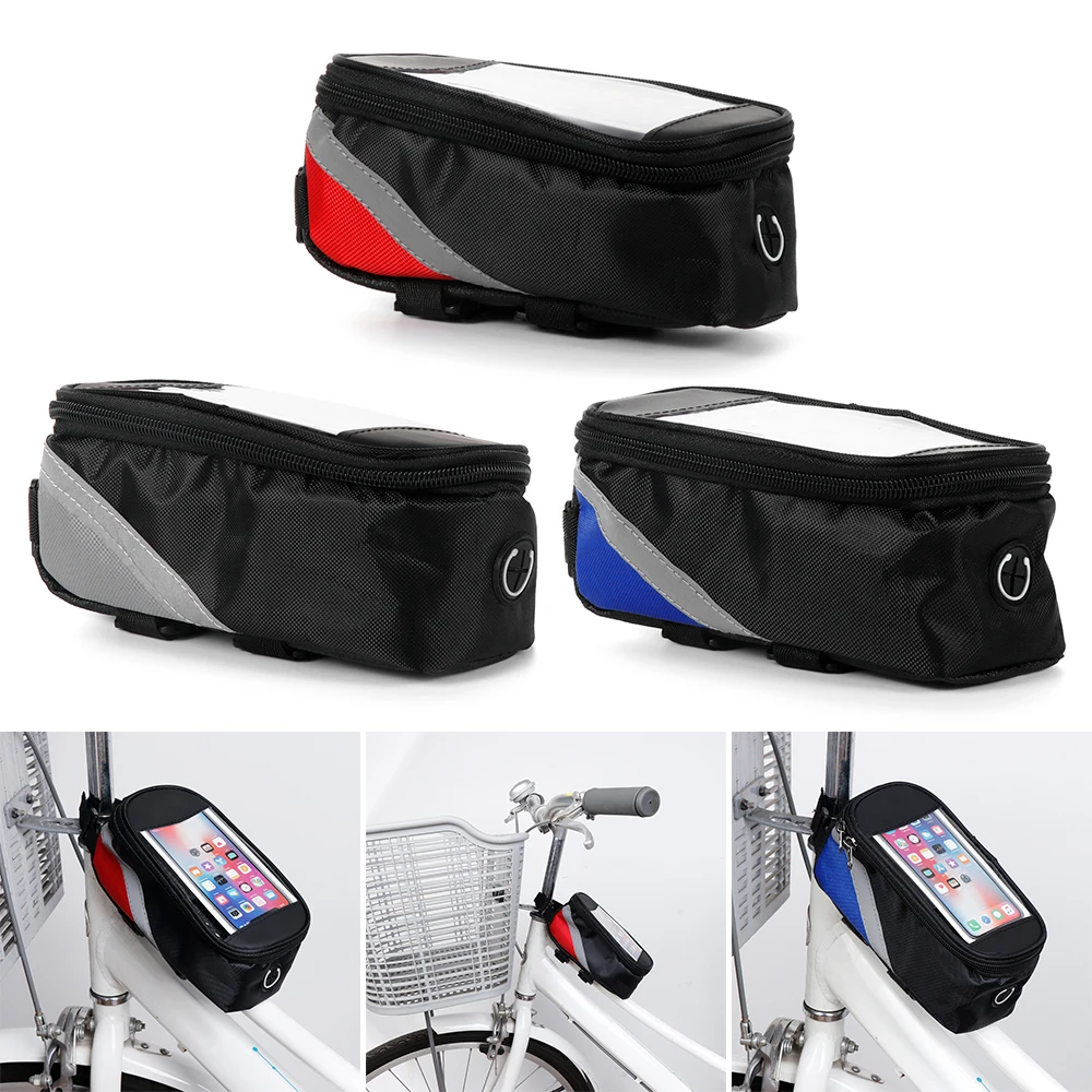 Водонепроницаемая велосипедная Рама для сенсорного экрана держатель телефона