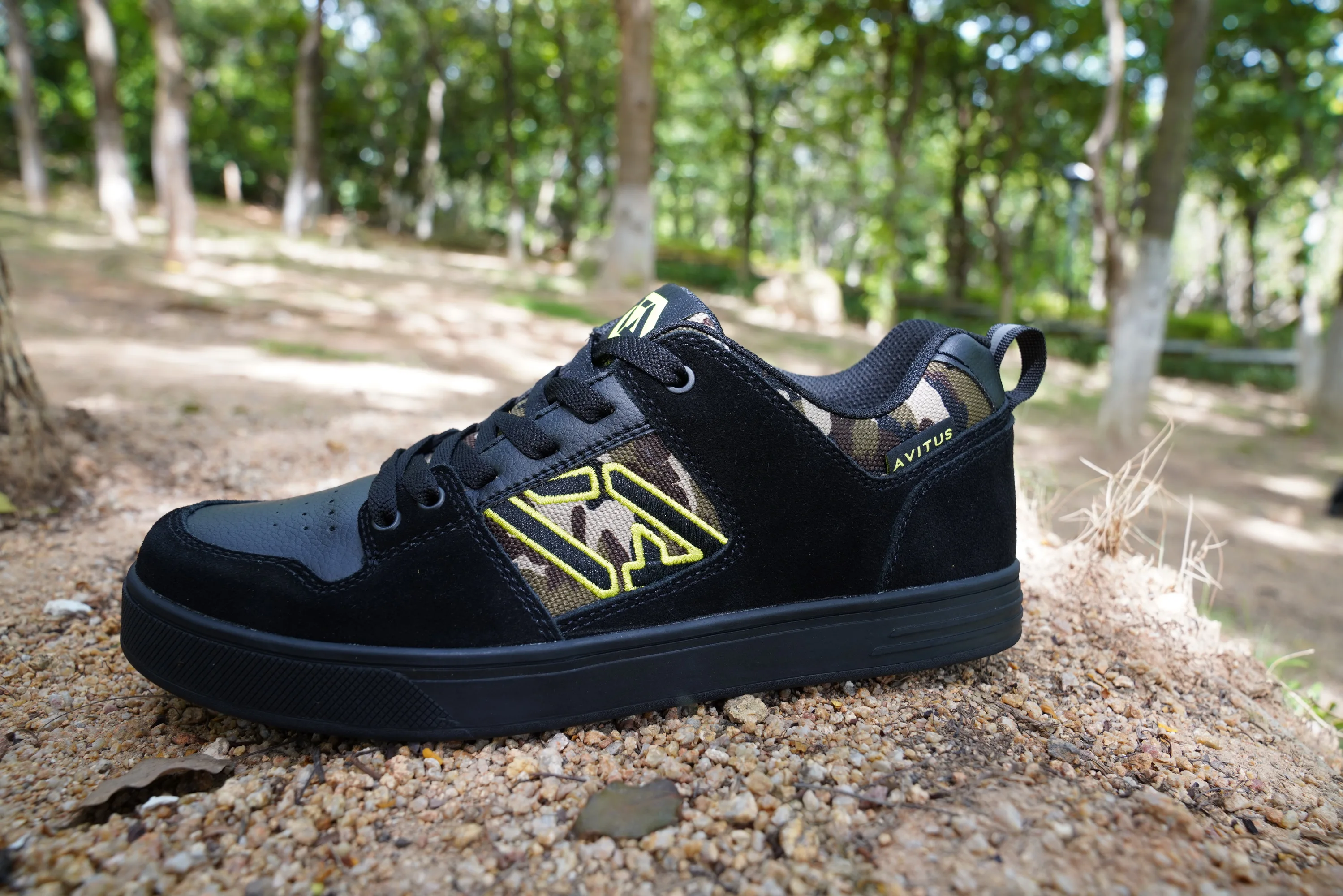 Мужские кроссовки на плоской подошве для езды горном велосипеде|Обувь