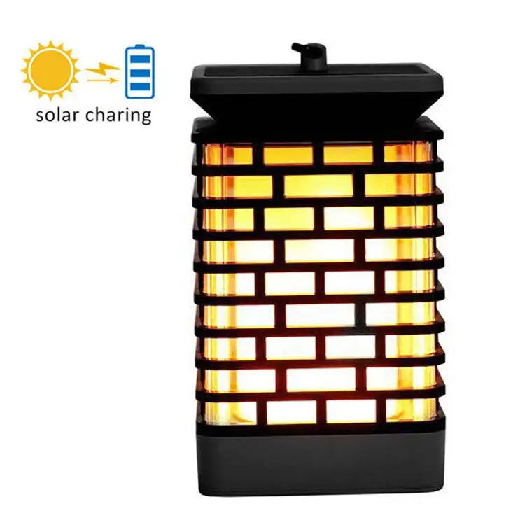 Солнечный светильник s фликинг пламени уличные фонари на солнечных батарейках