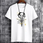 Летняя новая модная футболка для мужчин 2021 аниме одежда хип-хоп Harajuku ретро оверсайз манга Готическая уличная одежда Винтажная Футболка