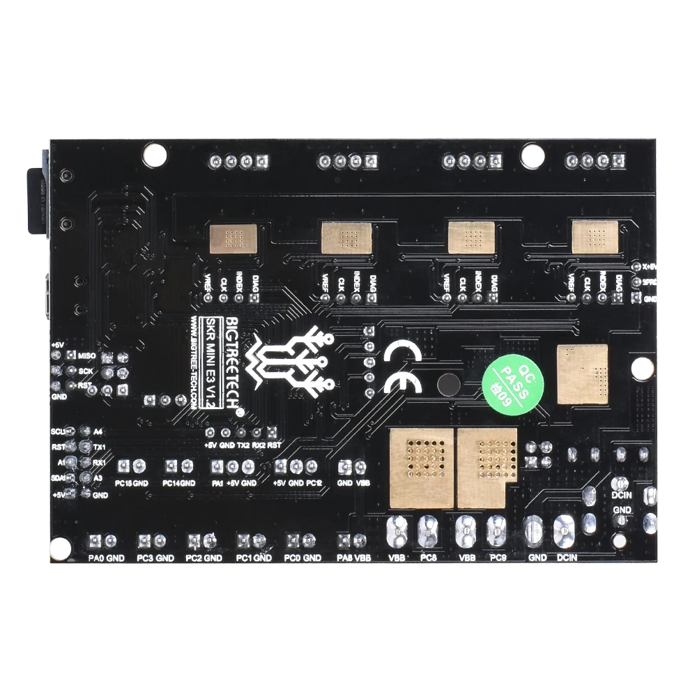 Плата управления BIGTREETECH SKR MINI E3 V1.2 с сенсорным экраном TFT35 обновленная для платы
