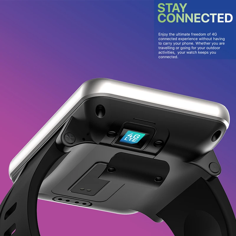 Умные часы с Bluetooth Android 4G 32 Гб ПЗУ камера 5 Мп Wi Fi GPS пульсометр bluetooth поддержкой