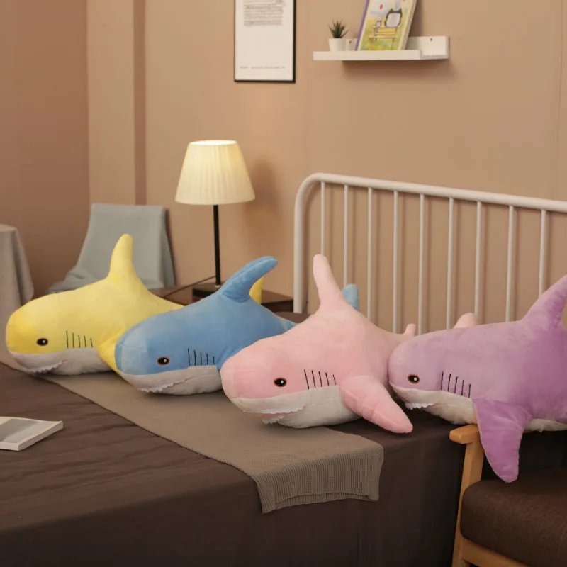 Гигантские плюшевые игрушки акулы из я Кея чучело куклы Мягкие России Подушка