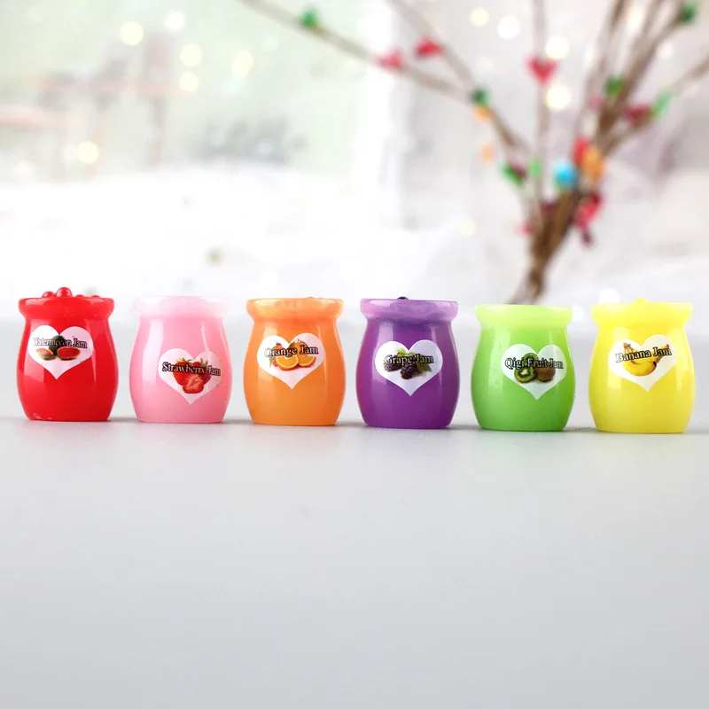 4 шт. слизи очарование фруктовые конфеты консервы Джем Икра кукольный домик