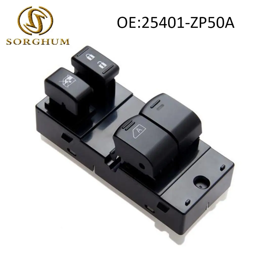 Переключатель управления стеклоподъемником для Nissan Frontier 2007-2017 2 5 л 4 0 25401-ZP50A |
