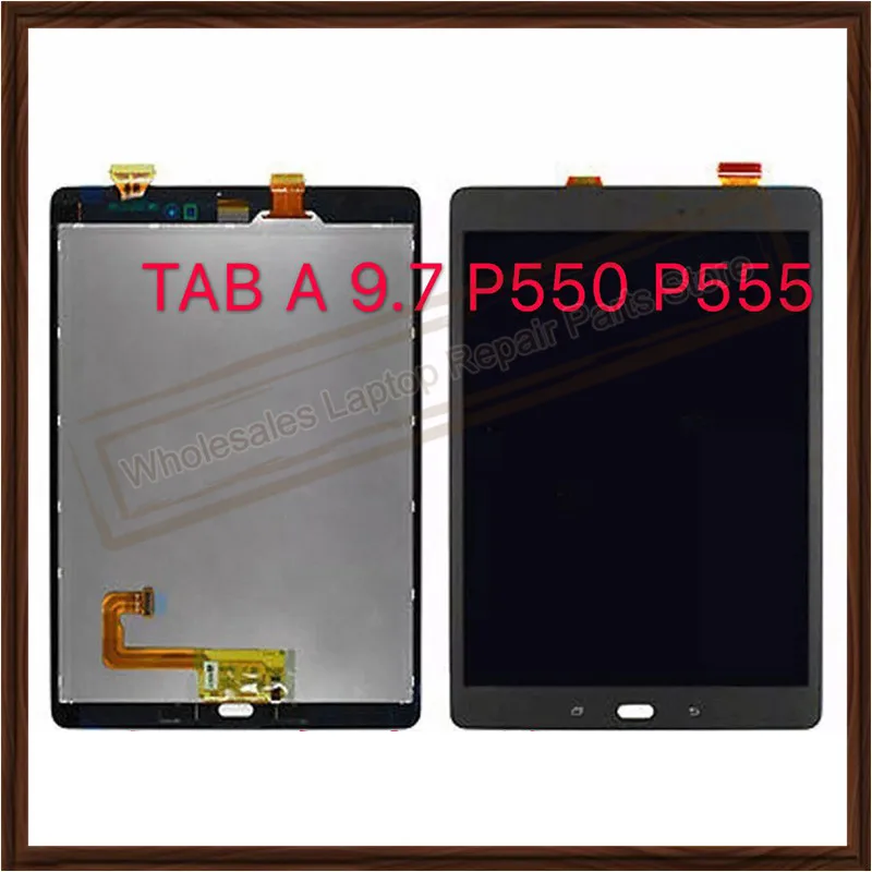 ЖК дисплей для Samsung Galaxy Tab A 9 7 SM P550 P555 сенсорный экран Замена панели цифрового