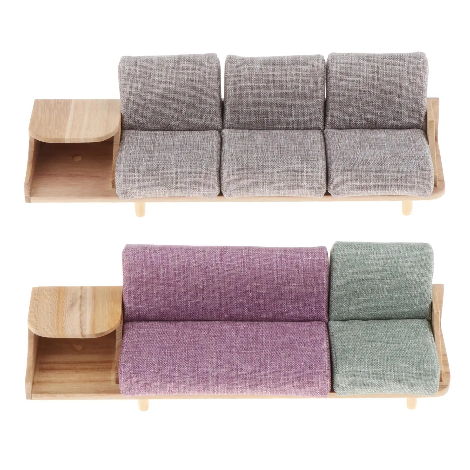 Dollhouse Furniture 1/12 Mini Sofa Cabinet Miniature for Doll House Decor | Игрушки и хобби