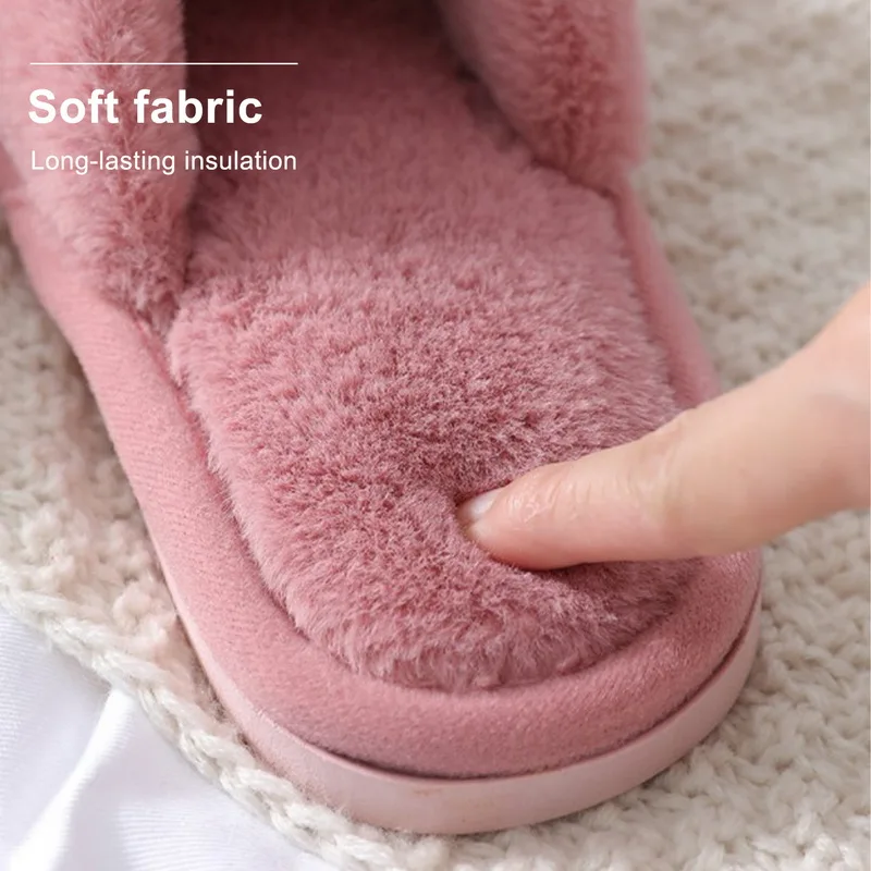 Женские повседневные пушистые тапочки Новинка осени и зимы 2021 женские шлепанцы