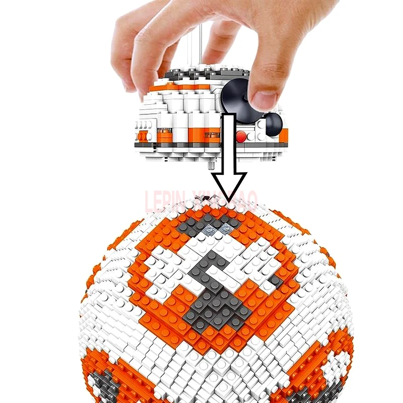 LELE 35020 Звездные войны конечной коллектор BB8 робот LP 16003 WALL E идеи модель