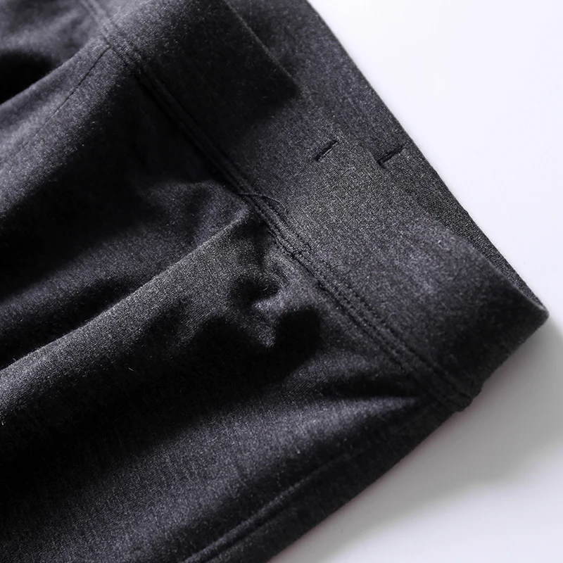 Женские шелковые кальсоны SuyaDream однотонные трикотажные термобрюки с кружевом и V