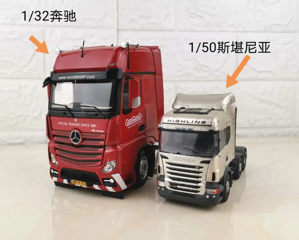 Классическая модель Мардж из сплава подарок масштаб 1:32 BENZ Actros MP4 грузовик тягач