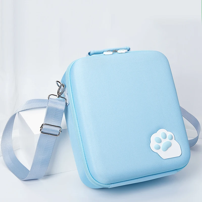 

Для Nintendo switch кошка коготь тема сумка для хранения полный набор Большая Сумка розовая Милая портативная жесткая оболочка коробка для хранен...