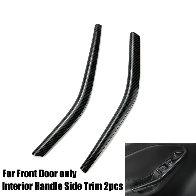 Handle side trim Автомобильный-Стайлинг Шестерня панель держатель чашки дверная ручка рулевое колесо вентиляционное отверстие декоративный чехол для Ford Focus 3 mk3 - Название цвета: Handle side trim
