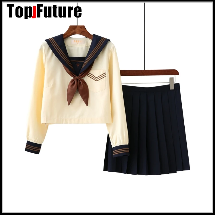 Весенне-летние костюмы из трех предметов чай JK униформа юбка японский костюм