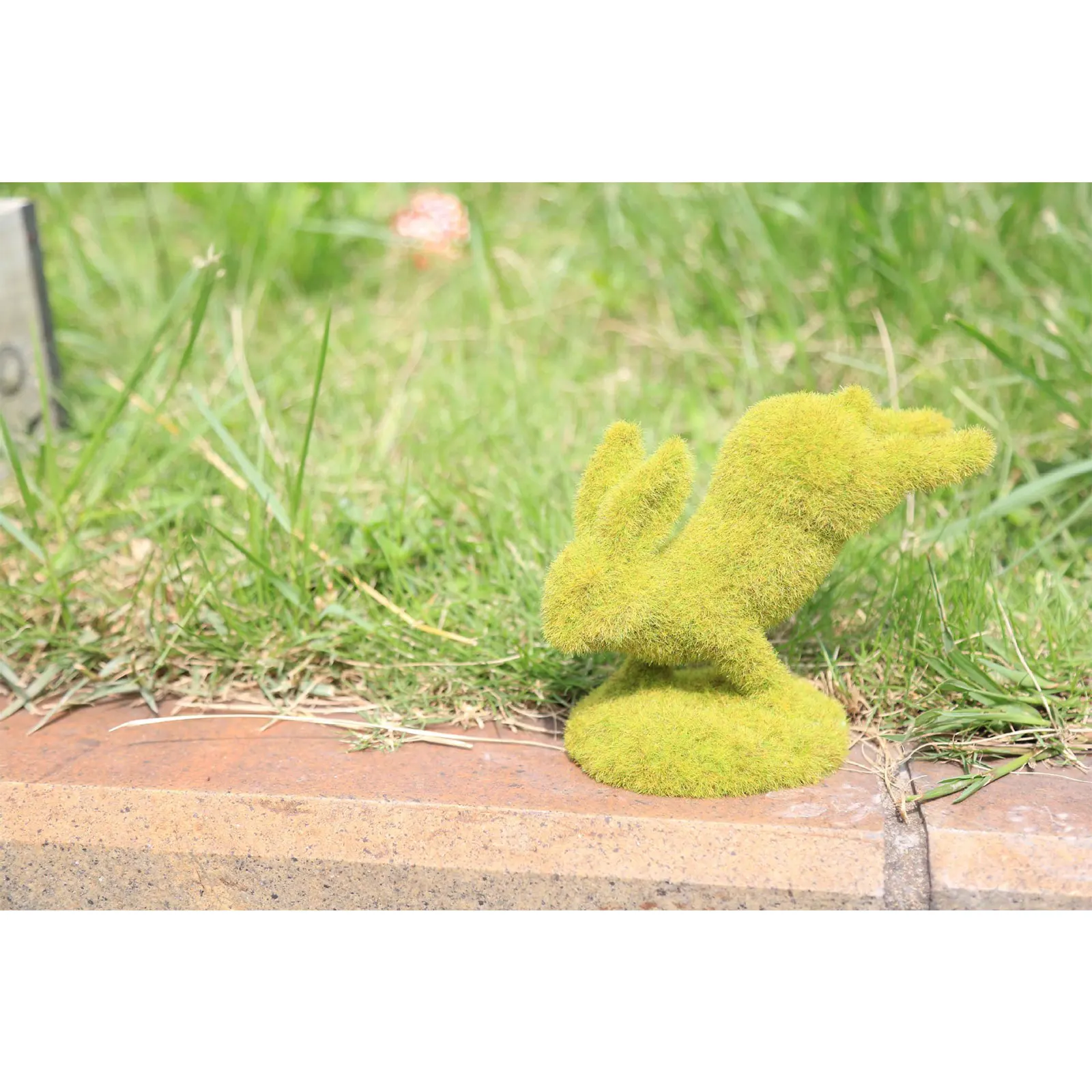 Милый Пасхальный пушистый кролик фигурка пасхального кролика Зеленые