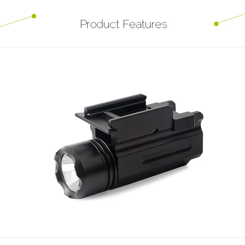 3 Modes Airsoft Guns LED Scout Light Tactical Weapon Flashlight Hunting Lamp Rifle Gun Lights | Спорт и развлечения