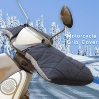 protective motorcycle scooter warm handlebar muff grip handle bar muff waterproof winter warmer thermal cover gloves